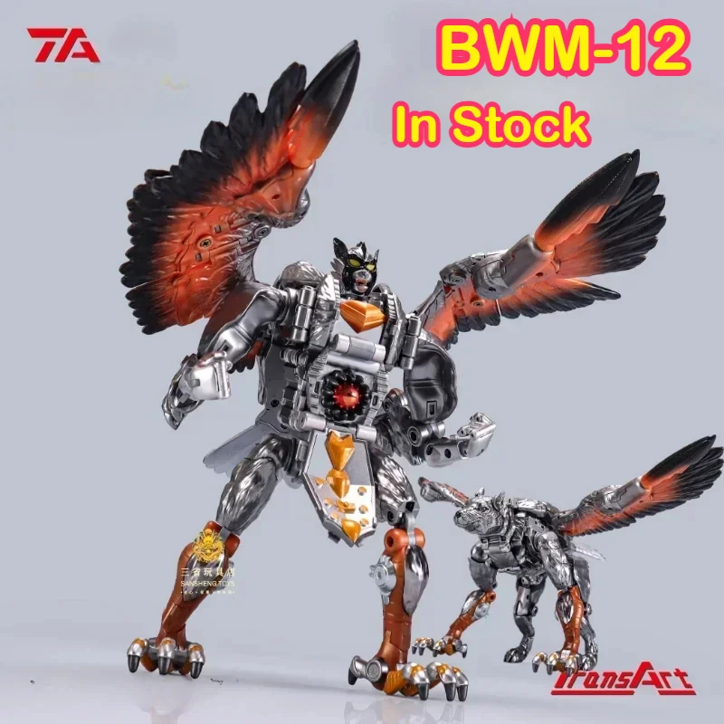 IN STOCK Transformation TransArt Toys BWM-12 BWM12 Silverbolt Lightning Beast Wars BW Machines Alloy Action Figure Robot Toys