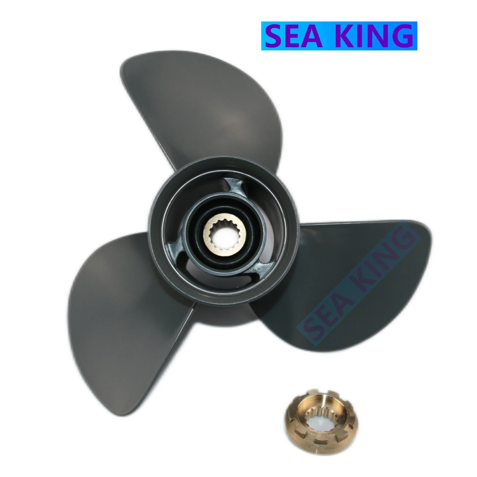 14X19 Boat Propeller For Honda BF 4 Stroke 60HP-130HP Aluminum Outboard Motor 15 Spline Tooth RH Engine Accessories