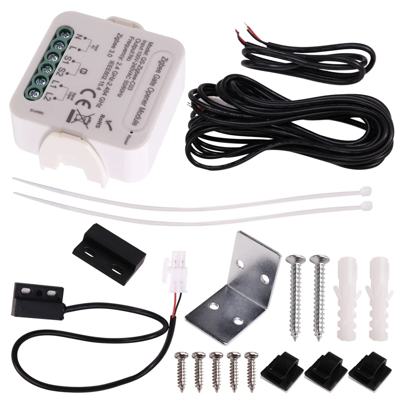 

Tuya Smart Gate Door Opener Module ZIGBEE Gate Door Controller Module Garage Door Switch