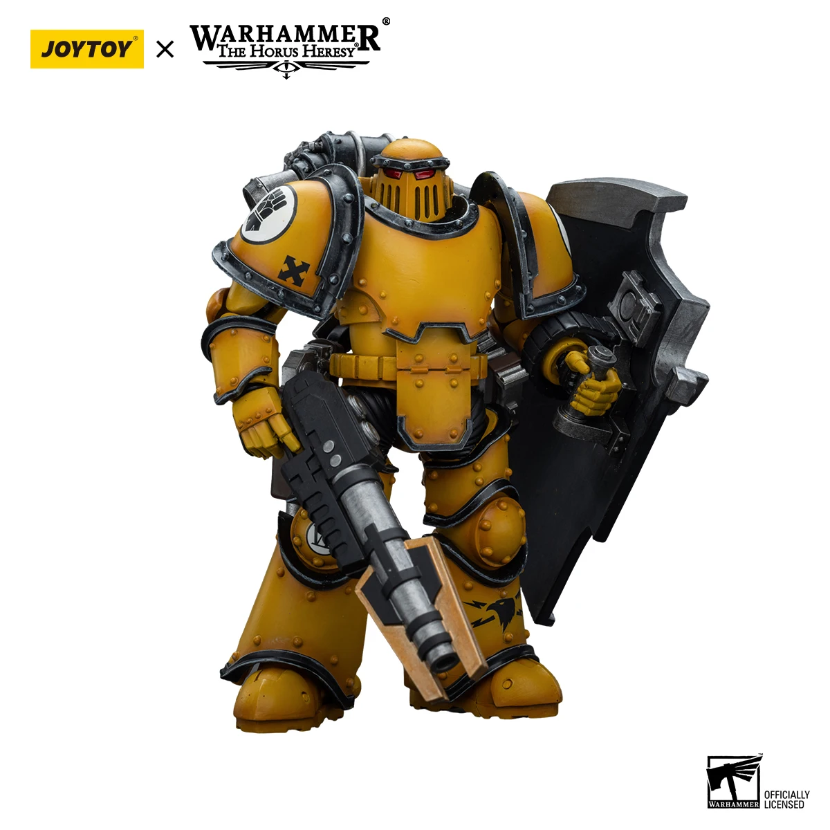 [IN-STOCK] JOYTOY 1/18 Action Figure Warhammer 30k Anime IF Legion MkIII Breacher Squad Legion Breacher with Lascutter Model