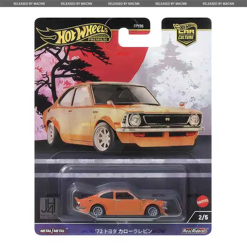 Hot Wheels Car Culture 2024 Japan Historics 4 FPY86 B 1/64 Collection Druckguss-Fahrzeugmodell, Spielzeug, Geschenk