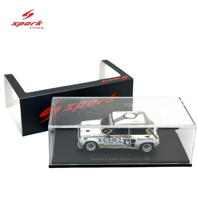 

Модель из смолы Spark 1/43 Renault 5 Turbo No. 43 1982, детская коллекция декоративных игрушек для детских праздничных подарков.