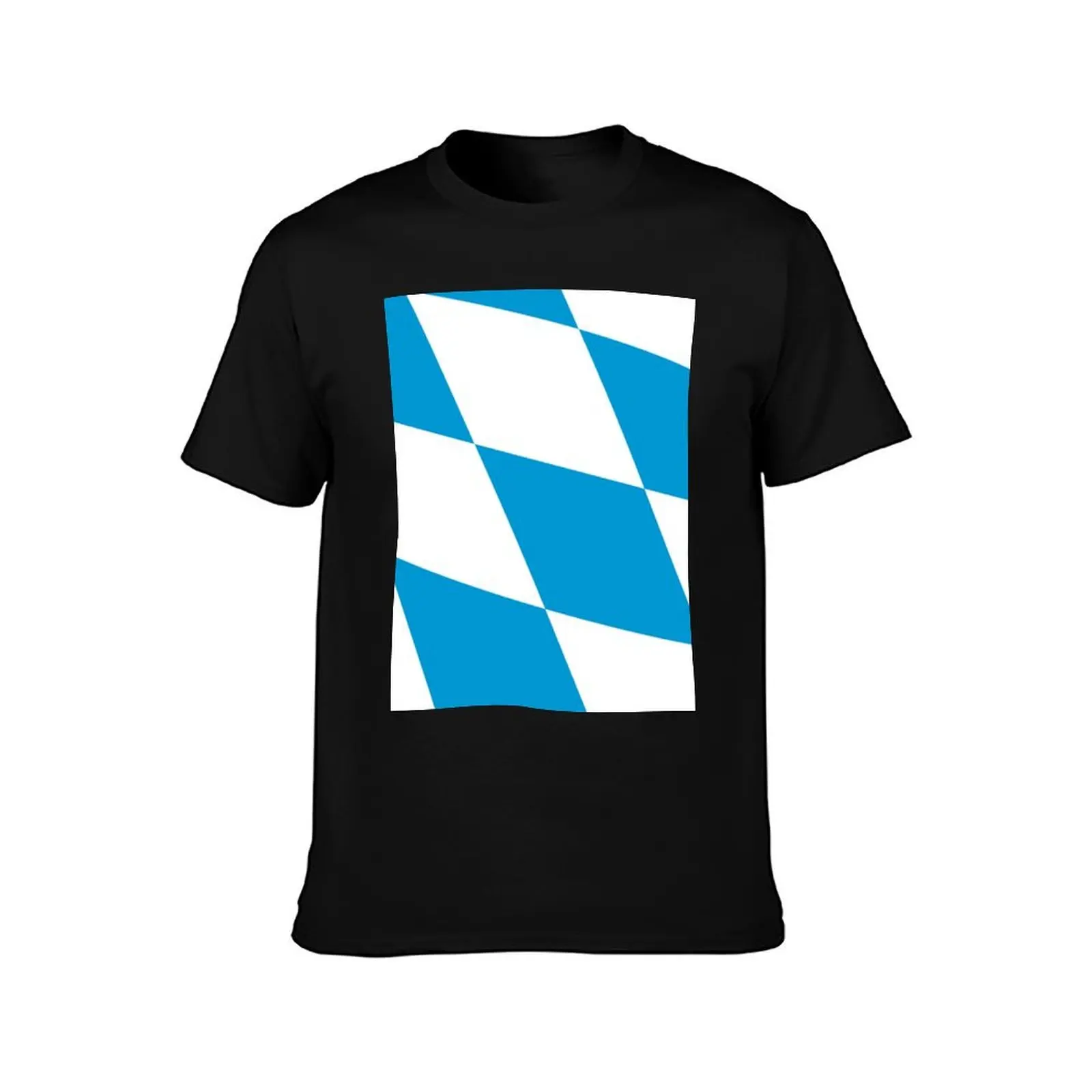 العلم البافاري في ألمانيا - بايرن فاهن - تي شيرت ملصق تي شيرت تي شيرت للرجل جرافيك تي شيرت