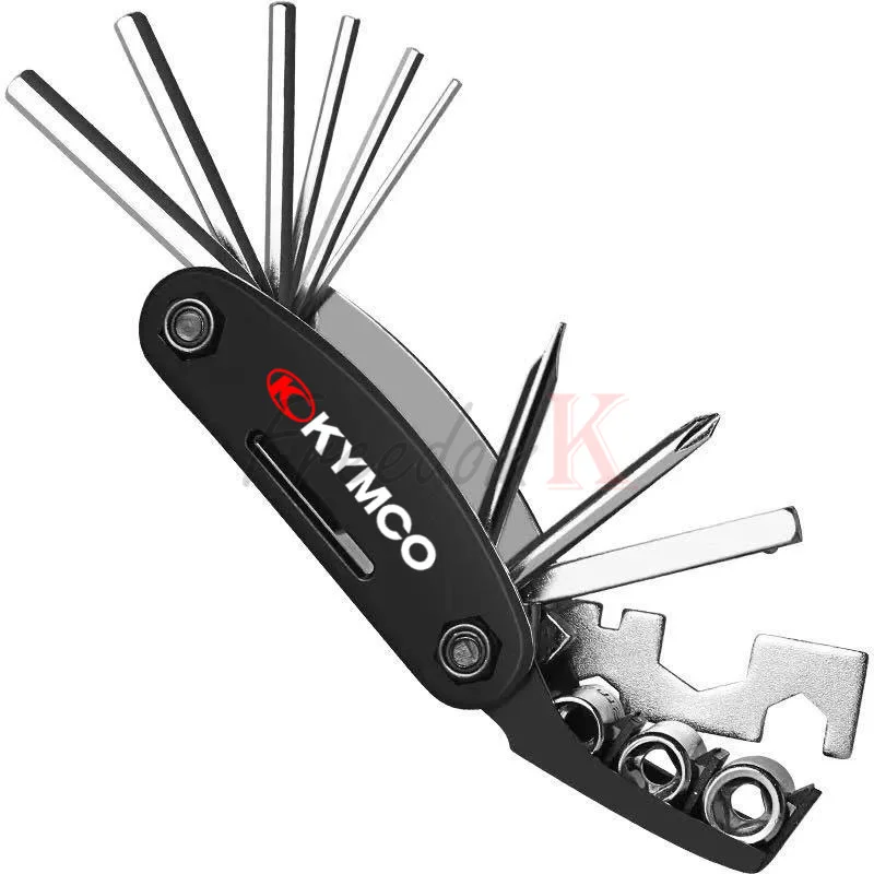 ل KYMCO CV3 AIR150 DTX360 سوبر 89 سينتو مثل 50 سباق H X 150 اكسسوارات سكوتر أداة متعددة الوظائف إصلاح مفك مجموعة #6