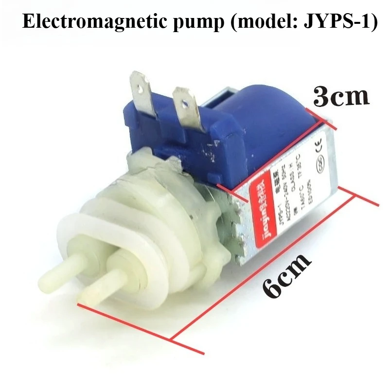 

Iron steam mop mini handheld hanging iron accessories 9w double head electromagnetic pump JYPS-1A