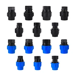 20/25/32/40/50mm PE Pipe Connector Adapter Conversion Female Thread 1/2