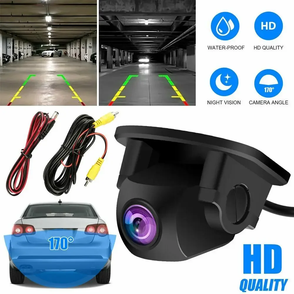 

QueenDer HD 170º Car Rear View Reverse Backup Camera CMOS Night Vision Parking Waterproof