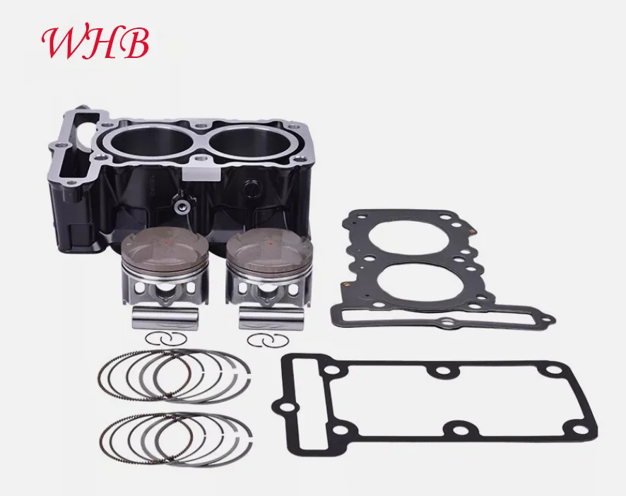 62mm 250cc Motorcycle Big Bore Kit Cylinder Head Piston Ring Set Gasket End for Kawasaki Ninja 300 ABS EX300AES EX300BEF EX300