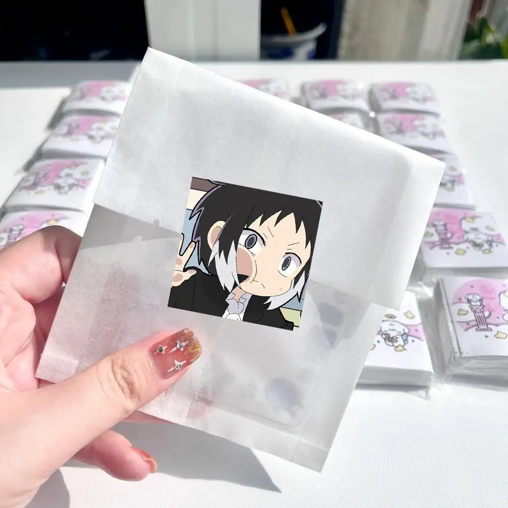 Bungo Stray Dogs dazai osamu Nakahara Chuuya Cartoon Kreativer süßer Siegelaufkleber Sekundäre Animation Peripherielaufkleber – Detail 7