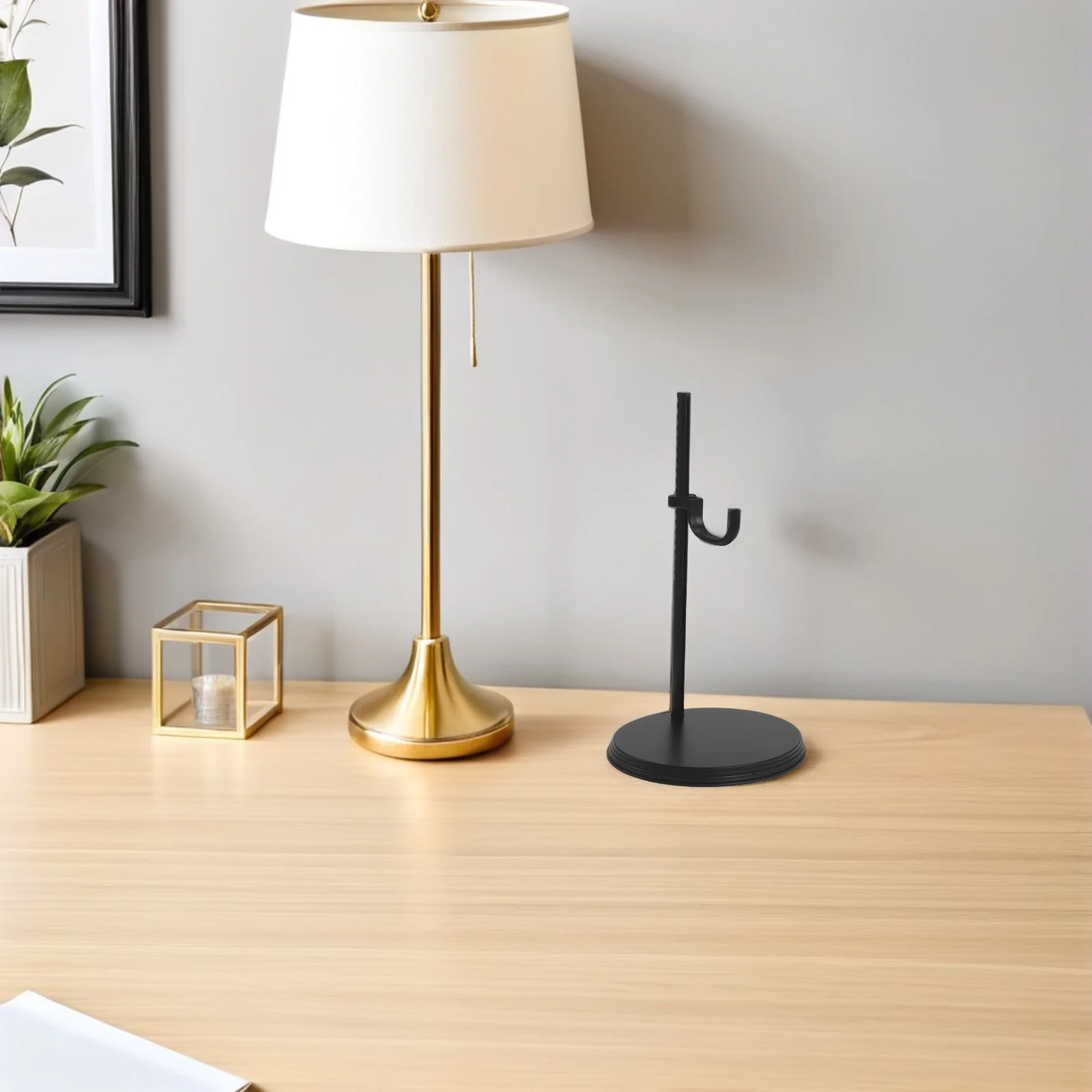 

2Pcs Adjustable Action Figure Stand Retractable Stable Base Display Holder for 16 Scale Posing Action Figure Support Stand