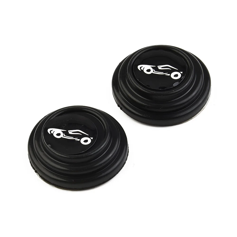 Set of 12 Car Door Anti Collision Pads with Waterproof Silicone Material for Noise Reduction and Door Protection