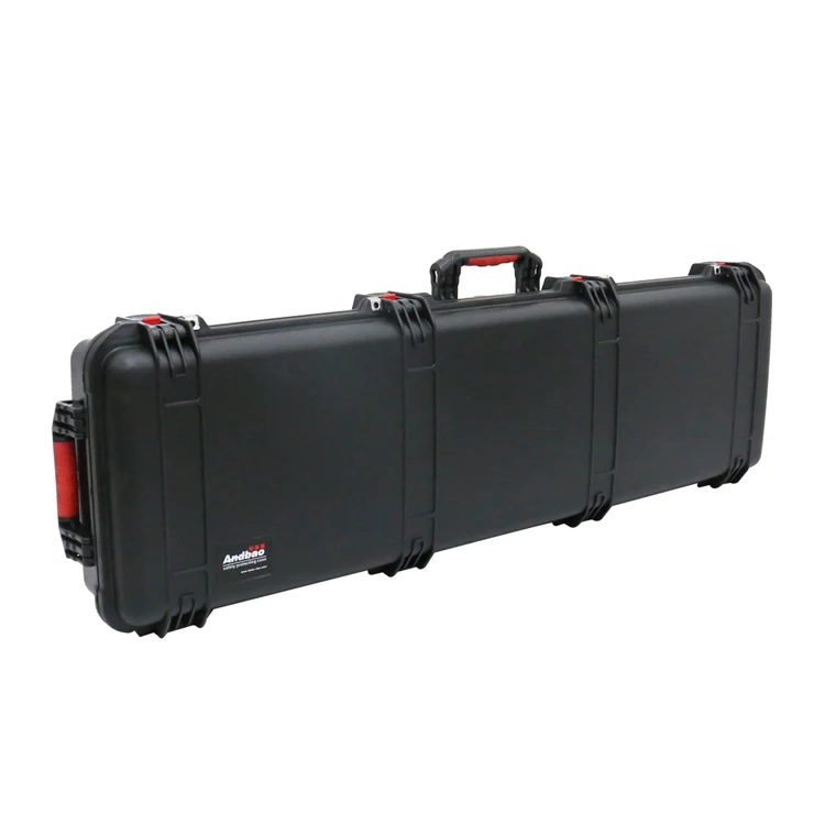 Hot Selling IP67 Waterproof Hard PP Plastic Gun Case with Wheels Equipment Protective Case Custom Foam Logo view 4