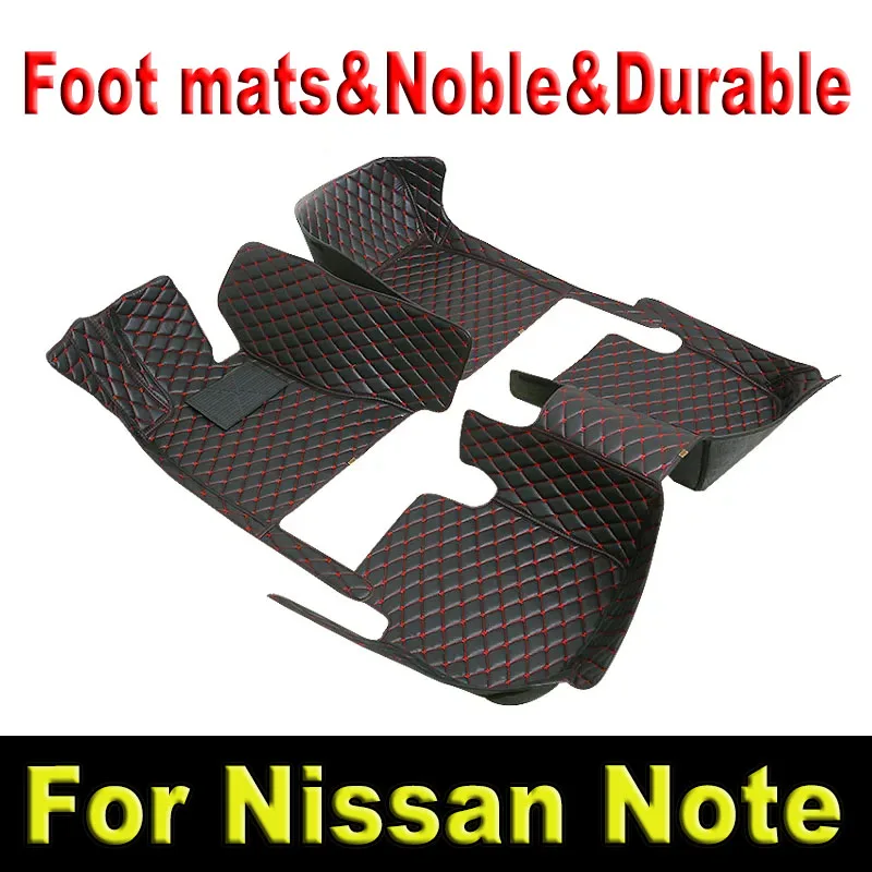 Car Floor Mats For Nissan Note e-Power E13 2WD 4WD 2021~2023 Waterproof Floor Mats Accesorios Para Auto Car Accessories Interior