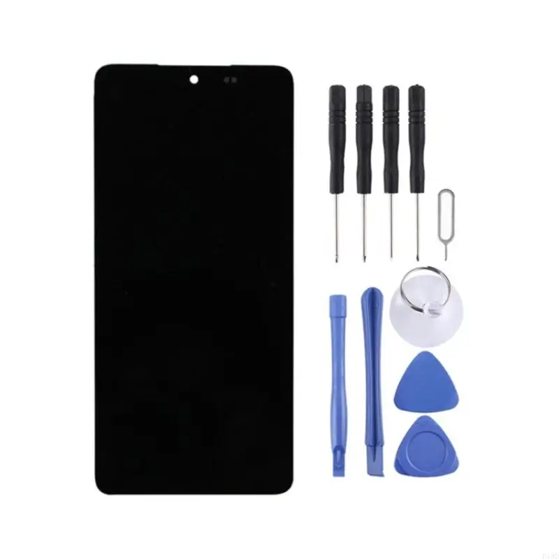 Shockproof LCD Touch Screens Assembly 10ms Response Times Easy Installation Tools Included Suitable for Xcover 5 -G525F F19E