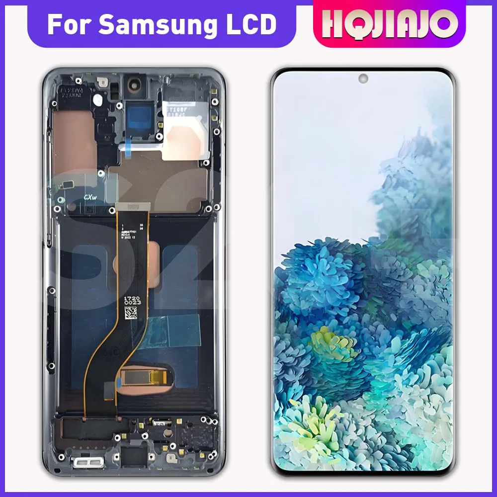 Дисплей OLED LCD с сенсорным экраном (тачскрином) 6.7'' для Samsung S20+ 4G (SM-G985, SM-G985F) — Замена и ремонт для Samsung S20 Plus