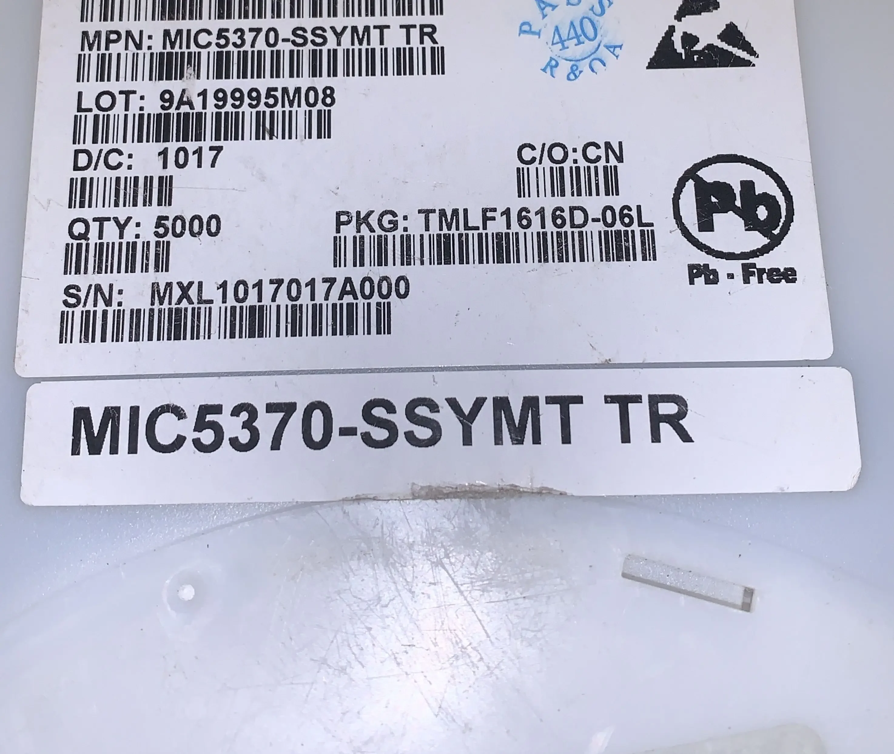 

Brand New Original MIC5370-SSYMT TR