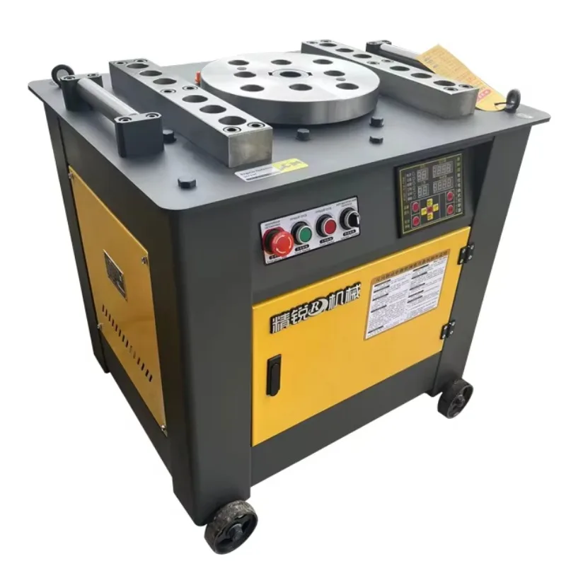 Rebar Bender Steel Bar Bending Machine for Stainless Steel Carbon Steel & Aluminum with PLC Control and Rugged Durability GW40