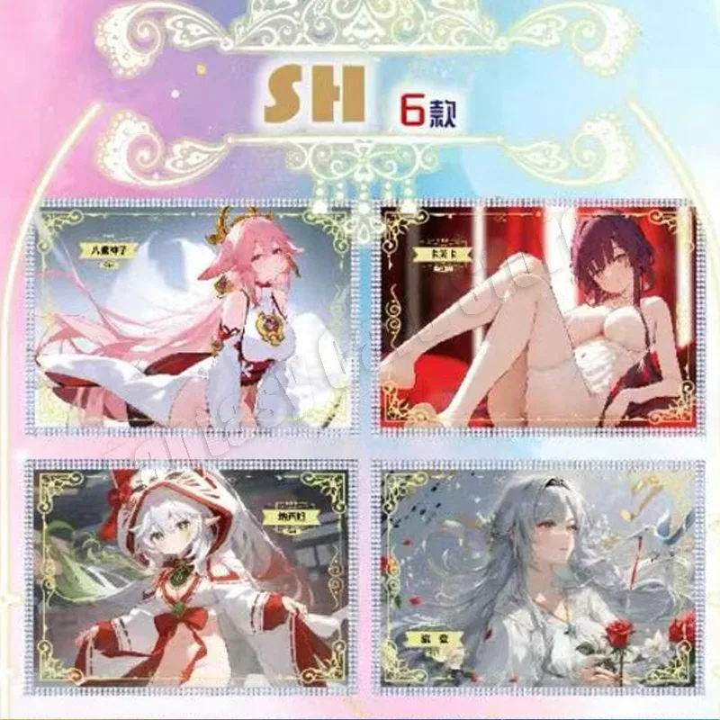 نمط جديد مثير عارية جمع A5 بطاقة ACG آلهة قصة بطاقات كبير الثدي Waifu الداعم صندوق Doujin اللعب بيع محدود