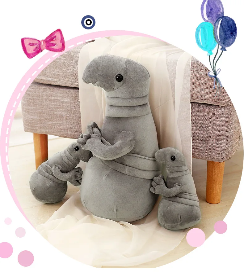 Alien Monster Peluche Zhdun Cuscino Decorazione della stanza Bambola Periferiche cinematografiche Mostro divertente creativo Regali di festa per bambini