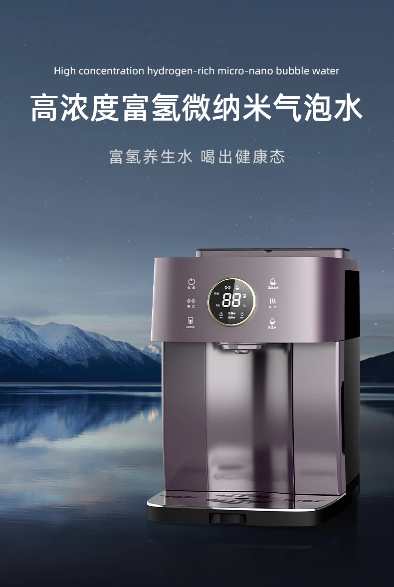 Directe drinkmachine elektrolytische koolstofwaterverwarming