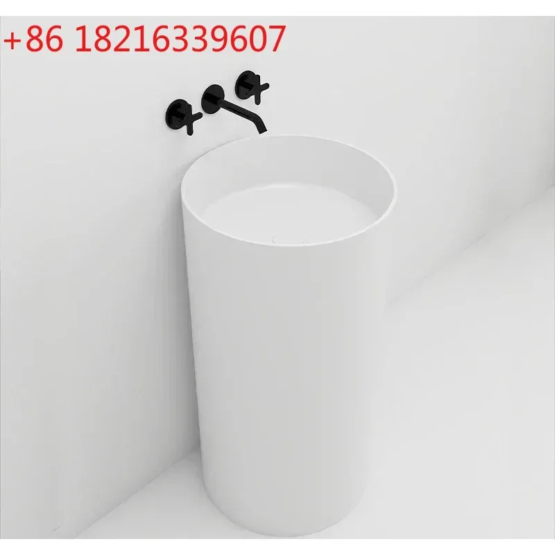 TAO Column basin, washbasin, artificial stone floor, integrated home hotel, engineering homestay, toilet, column basin