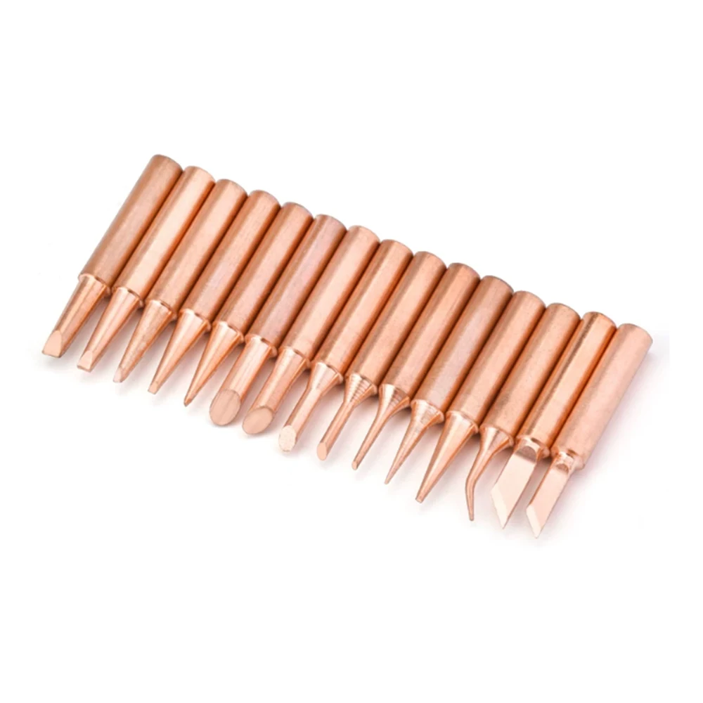 900M Series Pure Copper Soldering Iron Tip No Magnetic 936 Internal Heating Constant Temperature Soldering Station
