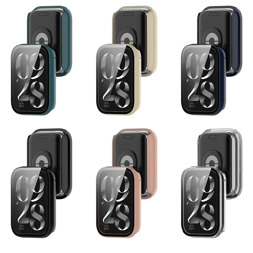 เคสป้องกันเมมเบรนเชลล์แบบบูรณาการสําหรับ Mi Band 9 Pro/Mi Band 8 Pro อุปกรณ์เสริมสําหรับเปลี่ยนเคสนาฬิกา