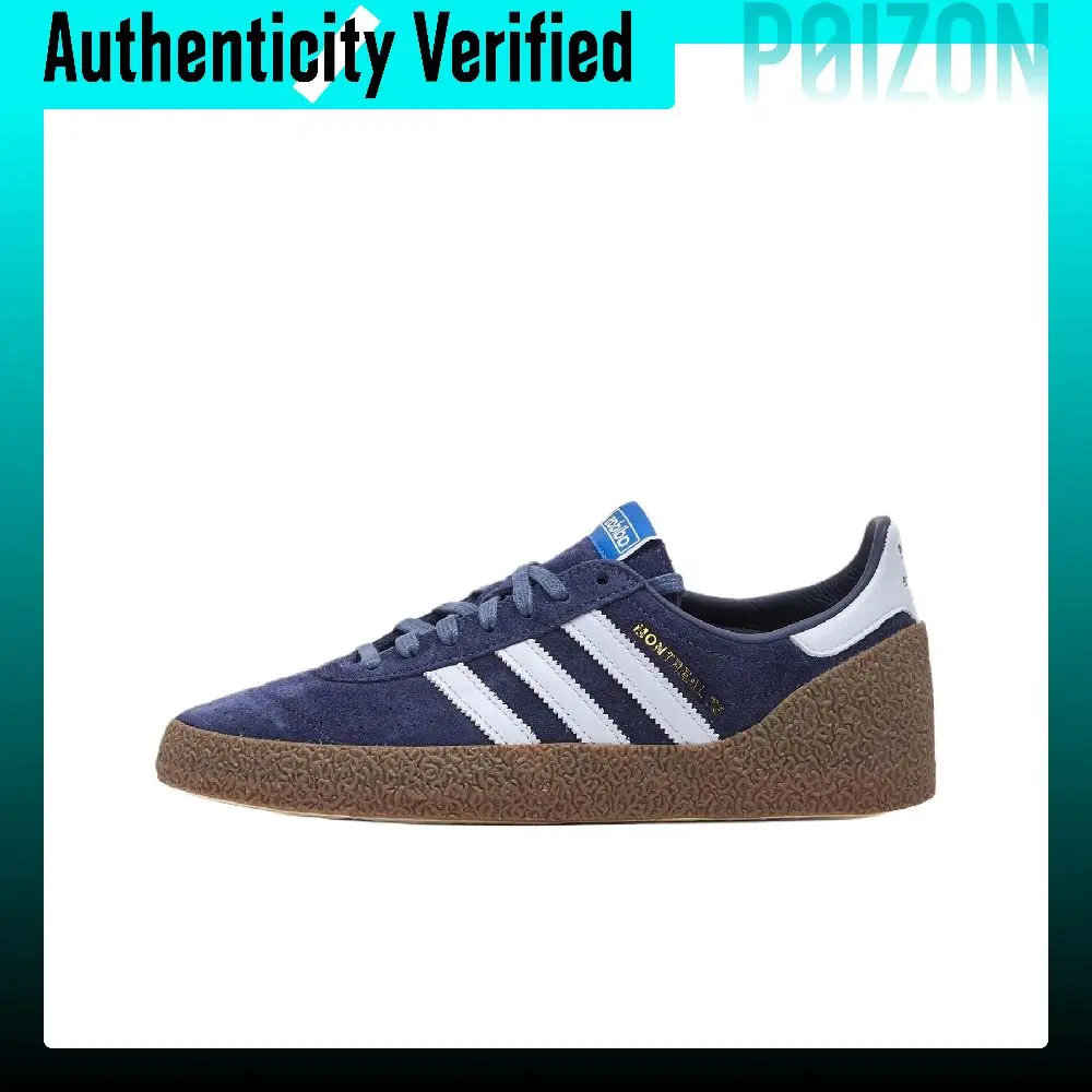 Adidas Originals Montreal 76 Skate Shoes Unisex Blue JR8372
