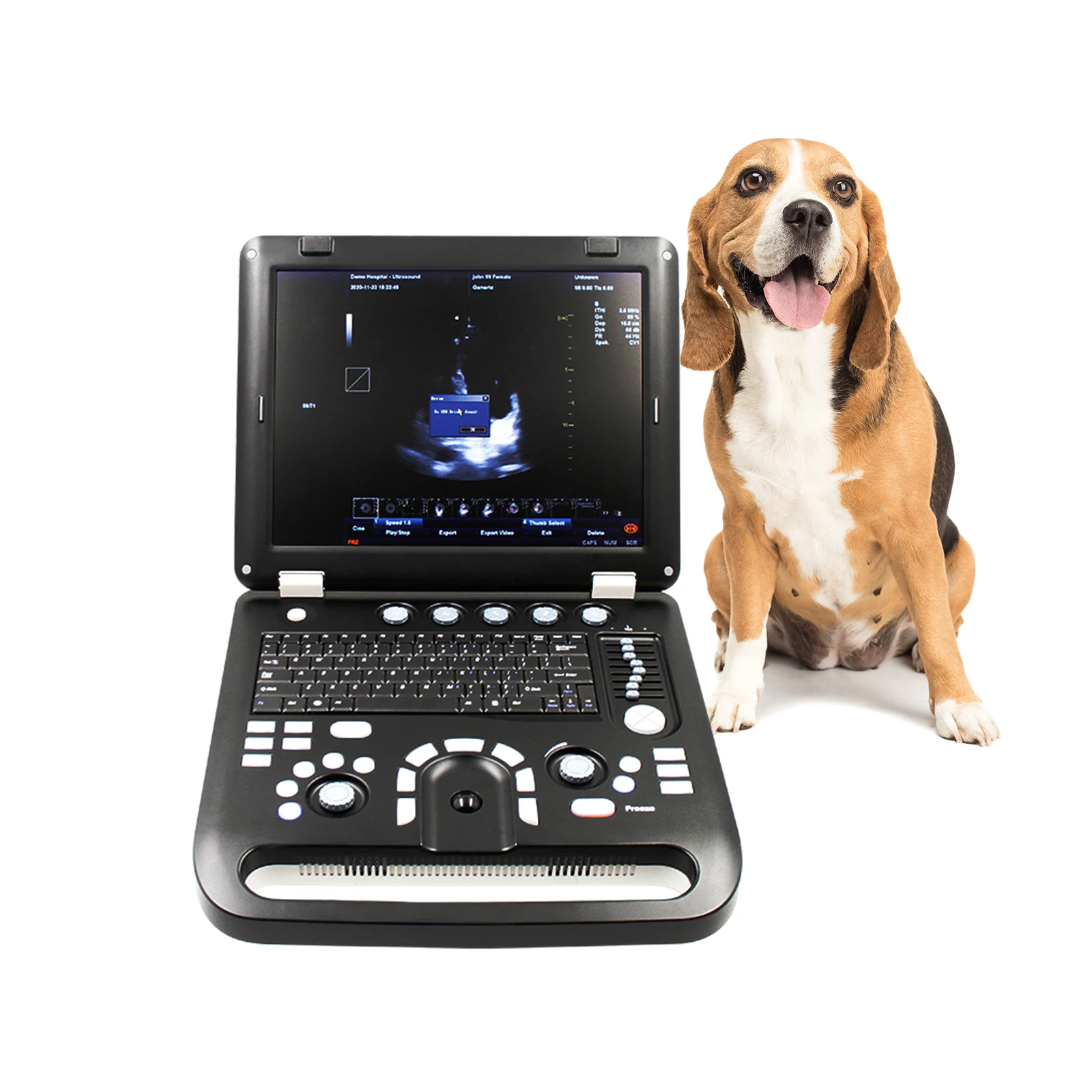 CONTEC CMS1700C-VET Instrumento Veterinário Máquina de Ultrassom Veterinária Portátil Mais Barato