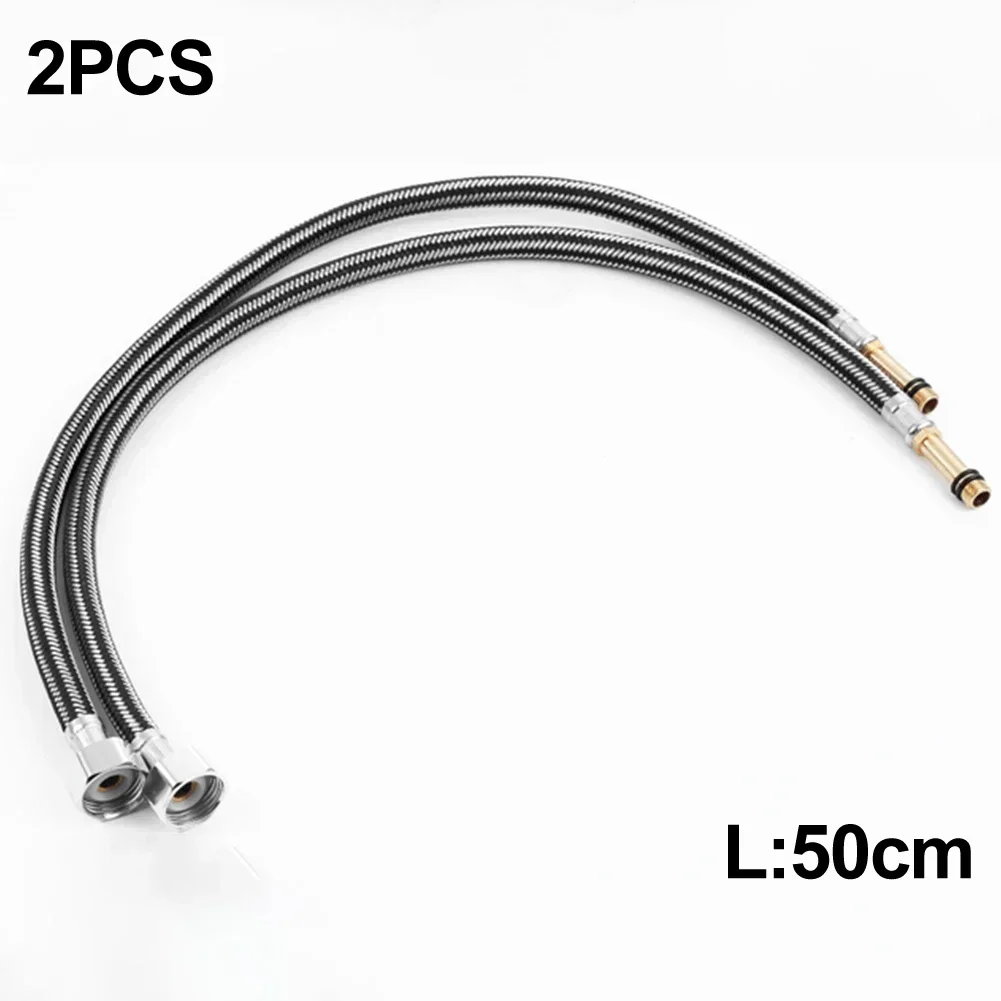 Brightness Connectors Sink Corrosion Flexible Braided Tube Long Lasting Nylon Braided Aluminum Wire Application