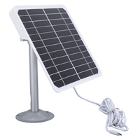 20W 5V Camera Solar Panel IP68 Waterproof High Efficiency Camera Monocrystalline Solar Panel Home Accessories