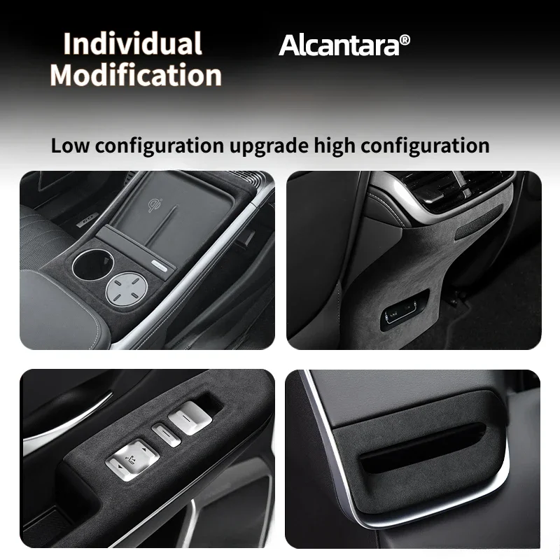 For 22-24 Xpeng G9 center control panel shift frame pasted fur glass lift protection pasted anti-scratch accessories