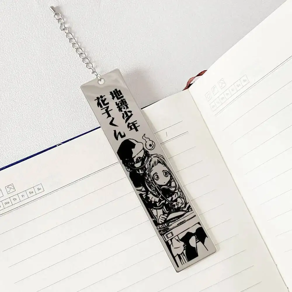 

Anime GAME Yugi Amane Hanako-Kun Anime Secondary Peripheral Metal Bookmarks Pretty Stationery School Supplies