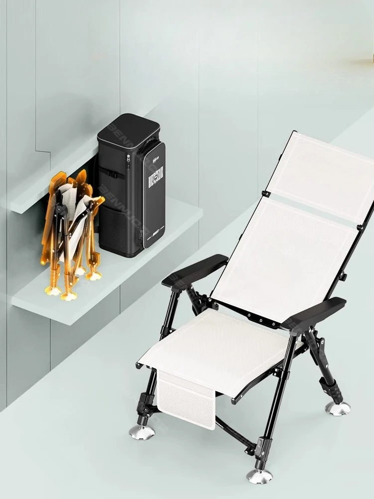 

Fishing chair European wild fishing special folding portable all-terrain new full set of fishing chair