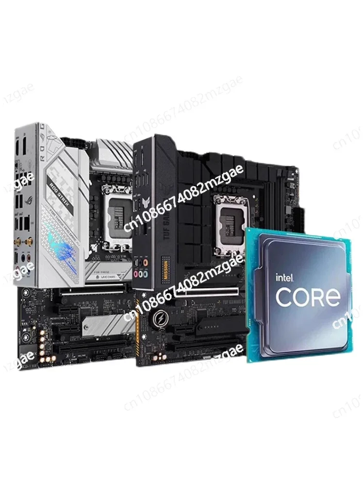 I5 12400f/13400f loose piece rog760m snow blowing heavy gunner box main board cpu set d5 cortina