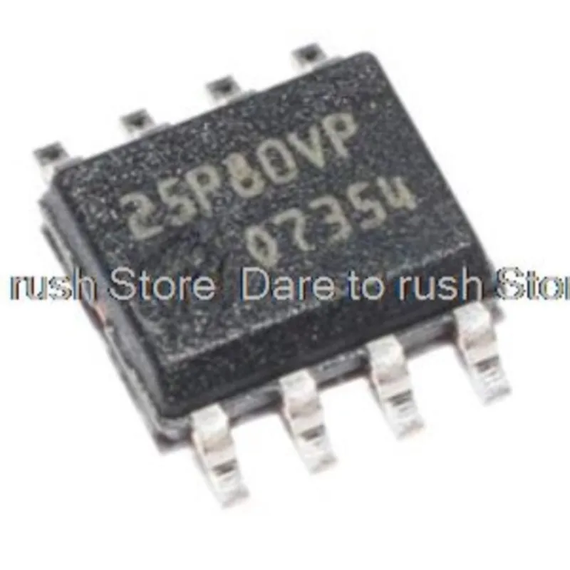 10Pcs Nieuwe M25P80-VMN6TP Sop-8