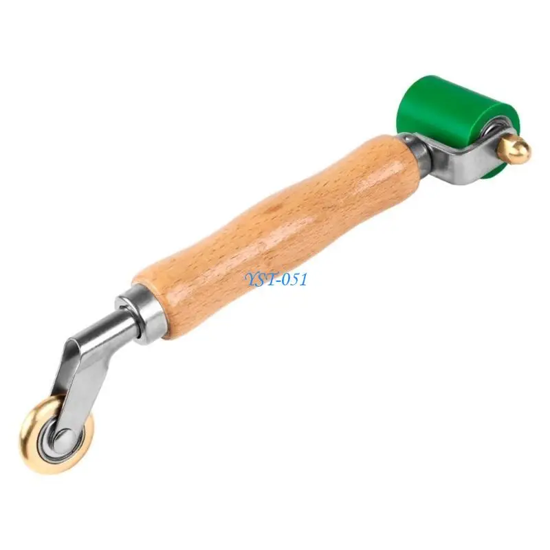 E15A Upgrades Welding And Sealing Tool Rubber Pressure Roller with Handle Pressure Roller Tool for Enhances Comfort