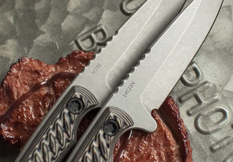 PSRK knife 14C28N or M390 blade G10 handle fixed blade knife outdoor camping knife survival tool utility EDC tool