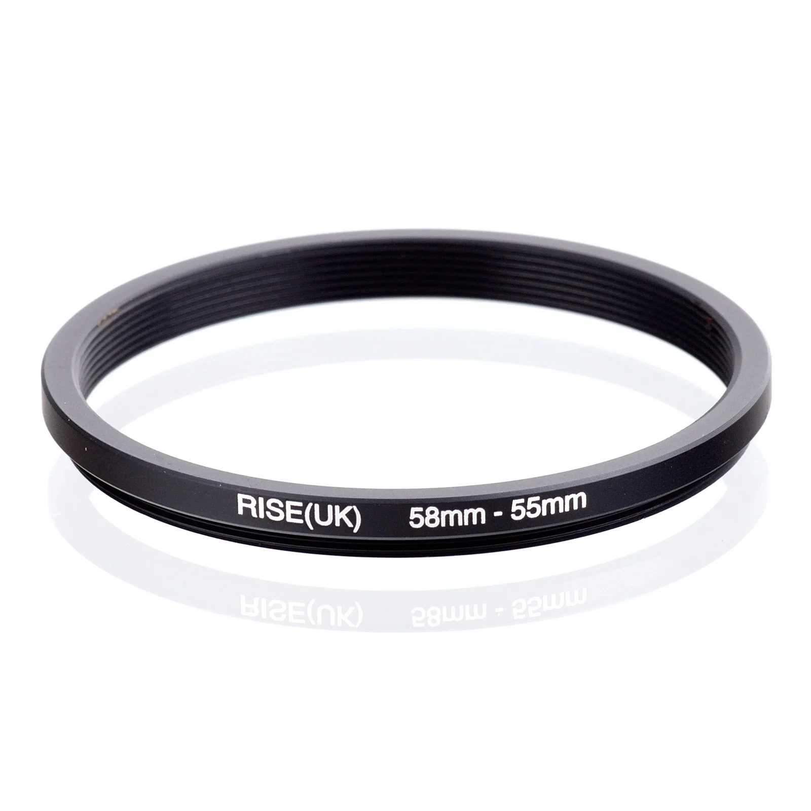 RISE(UK) 58mm-55mm 58-55mm 58 to 55 Step Down Filter Ring Adapter for uv cpl filter