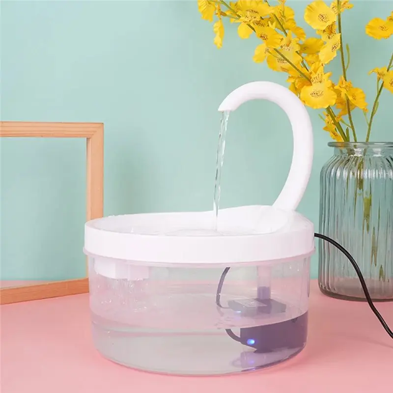 

Автоматический фонтанчик для воды для кошек с питанием от USB, 2 л, регулируемый, для домашних животных - [Qahk Wild]