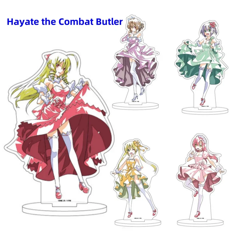 

Anime Hayate the Combat Butler Acrylic Stand Characters maria Cosplay Desktop Decor Standing Model Plate Toys Fans Gifts 15cm