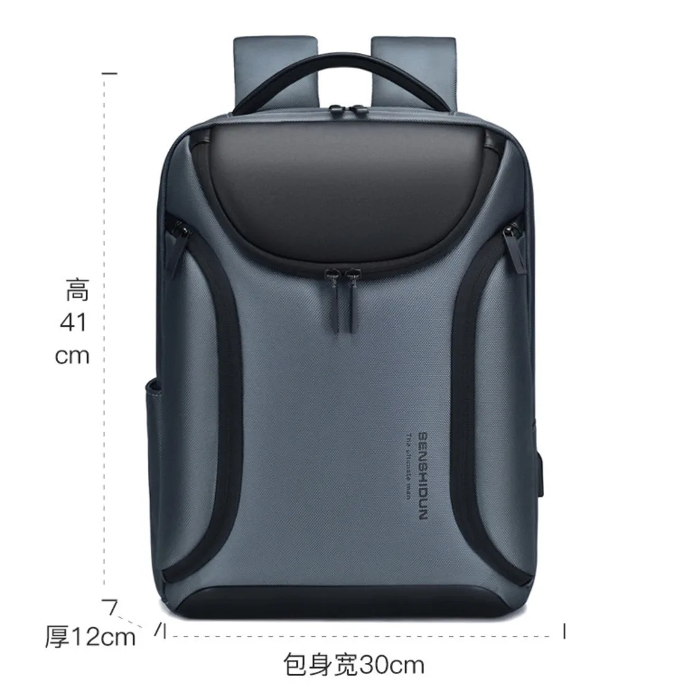 Man Backpack Men Travel Bag Outdoor Camera Lens Bag Black Ergonomics Laptop Bag Large Capacity Waterproof Handbag