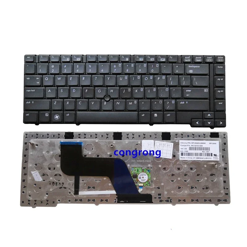 

English keyboard For HP Elitebook 8440P 8440W 8440 US Laptop keyboard black With Point stick