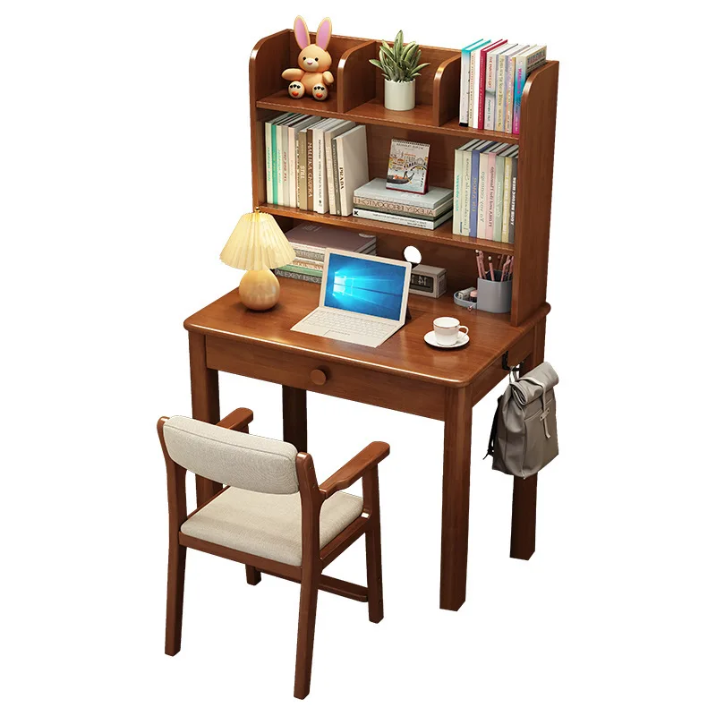 

bookshelf integrated small apartment 70CM bedroom bedside study table household computer table