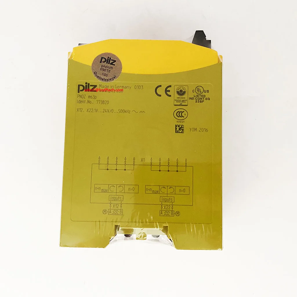 

Brand New Original Safety Relay PNOZ Ms3p Standstill / Speed Monitor Extension Module 773820