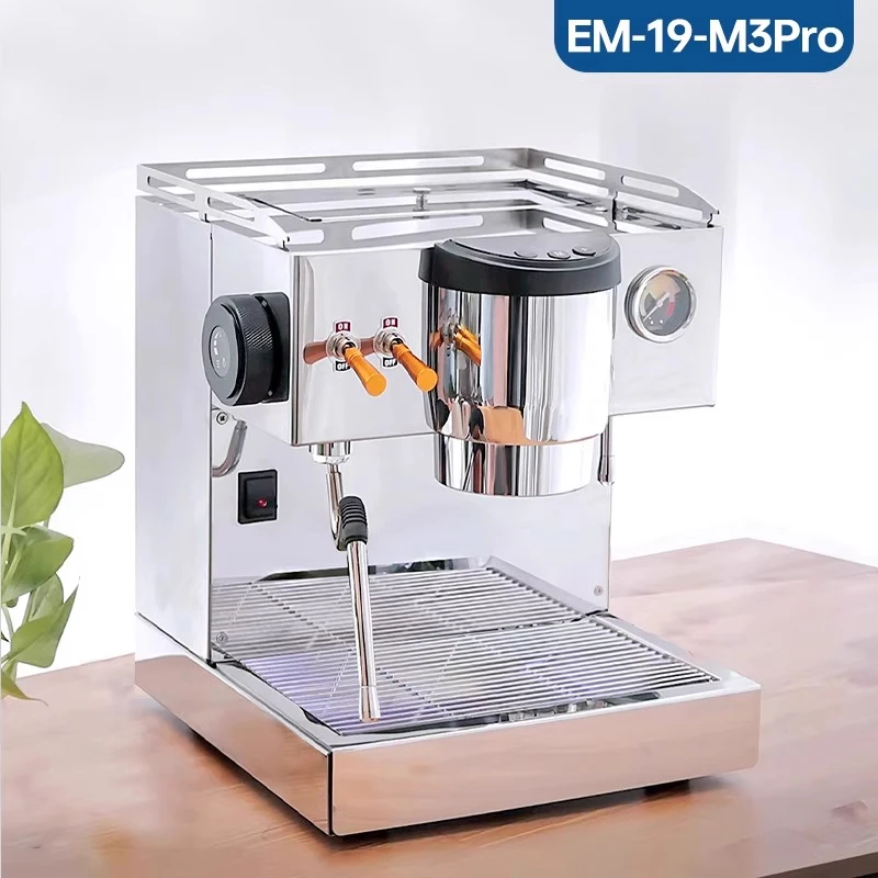 EM-19-M3Pro Модернизированная полуавтоматическая кофемашина Espresso с независимым паровым рычагом для домашнего использования