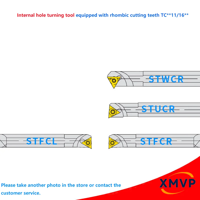 Inner diameter turning tool 91 degree boring tool holder STFCR16 positive and reverse CNC tool holder screw type inner hole tool