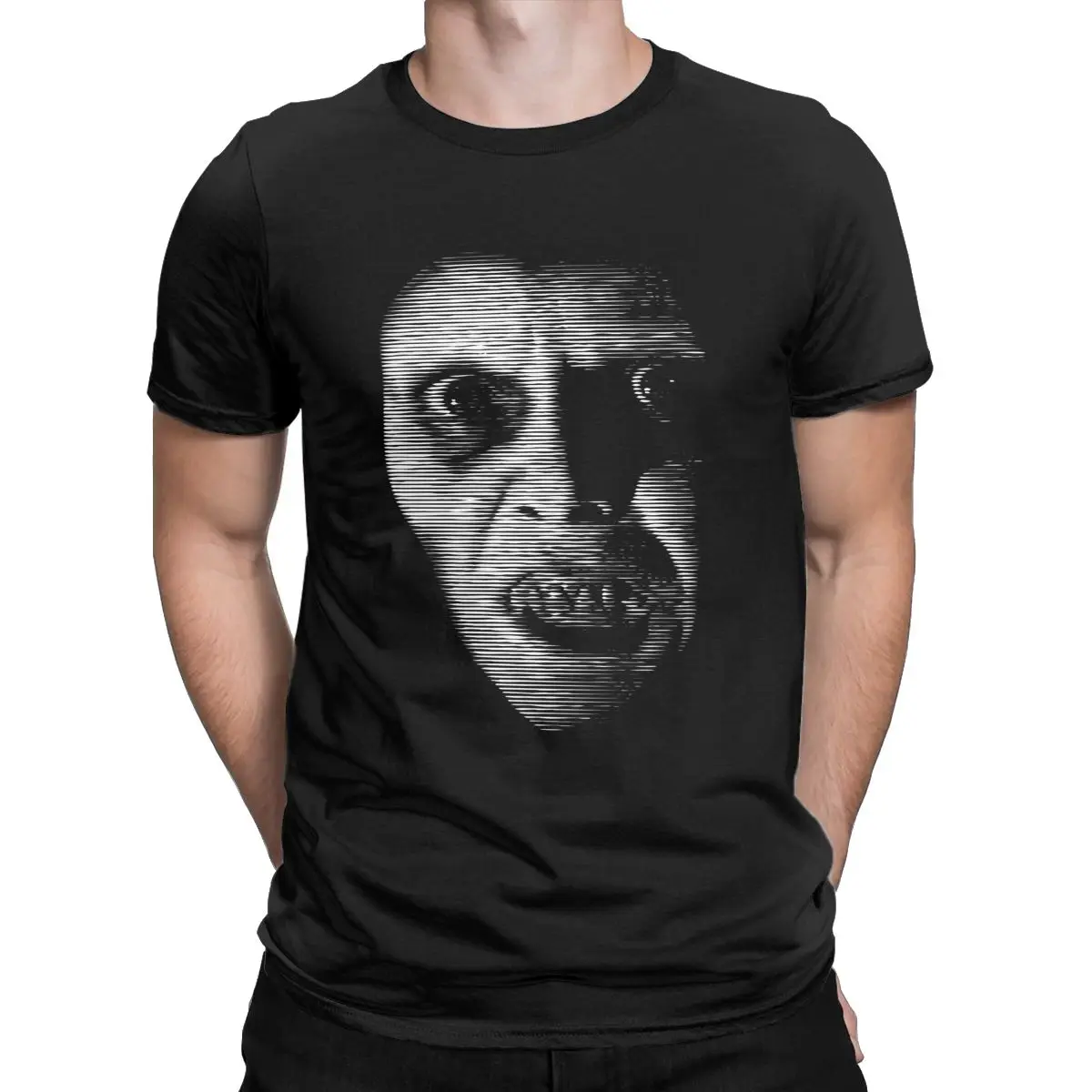 

Captain Howdy The Exorcist pazuzu 80s horror movies halloween scary films 100% Cotton Clothing Humorous Short Sleeve T-Shirts