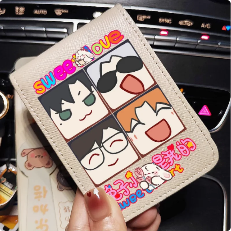 

Anime Light and Night Sariel Charlie Cartoon Fashion Wallets PU Purse Card Holder Money Bag Gift B1880 Cosplay