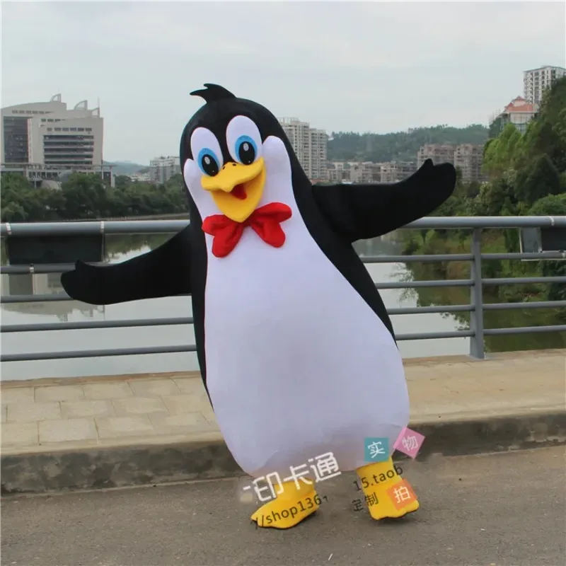 

The Penguins of Madagascar Penguin Mascot Costume Cosplay Fancy Dress Adult Size Cartoon Character Mascot Costume for Halloween